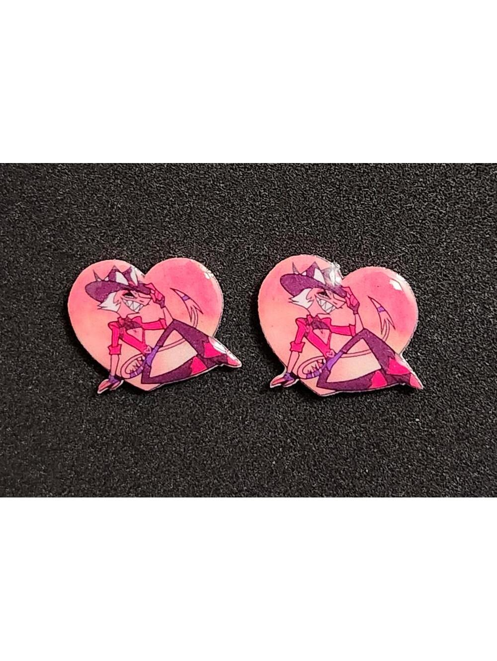 Striker earrings - Helluva Boss